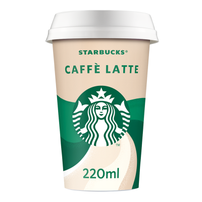 Starbucks Classics Caffe Latte 220 мл.